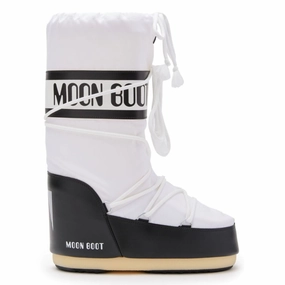 Protective Finish Adventure Seeker Moon Boot Women's Icon Black/White Nylon