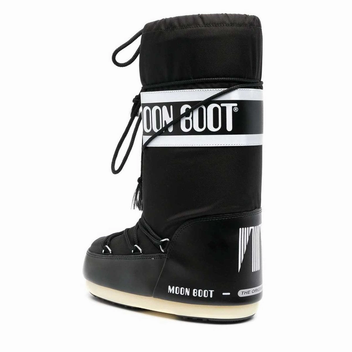 Moon Boot Women's Icon Original Black Nylon Wild Edge