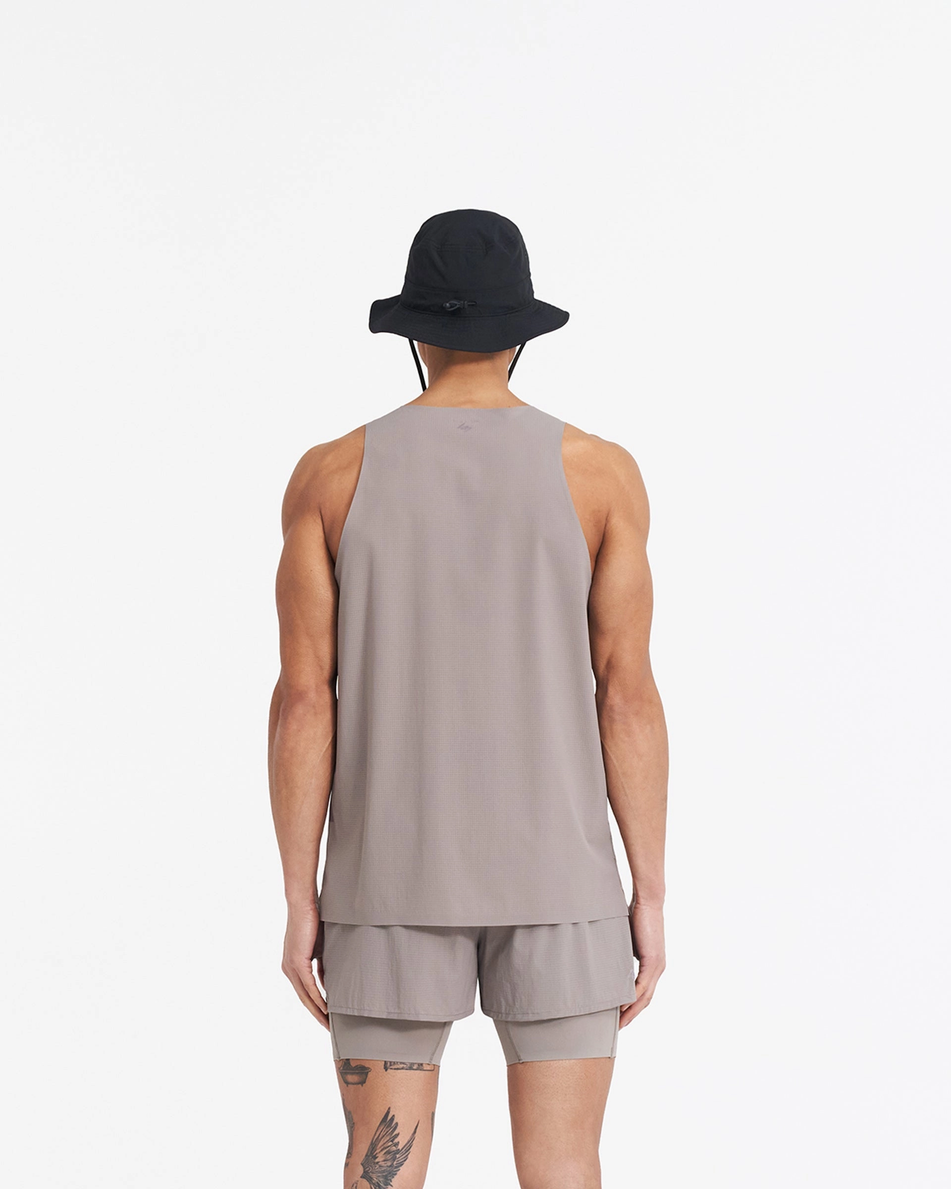 247 Singlet - Cinder Practical Wear
