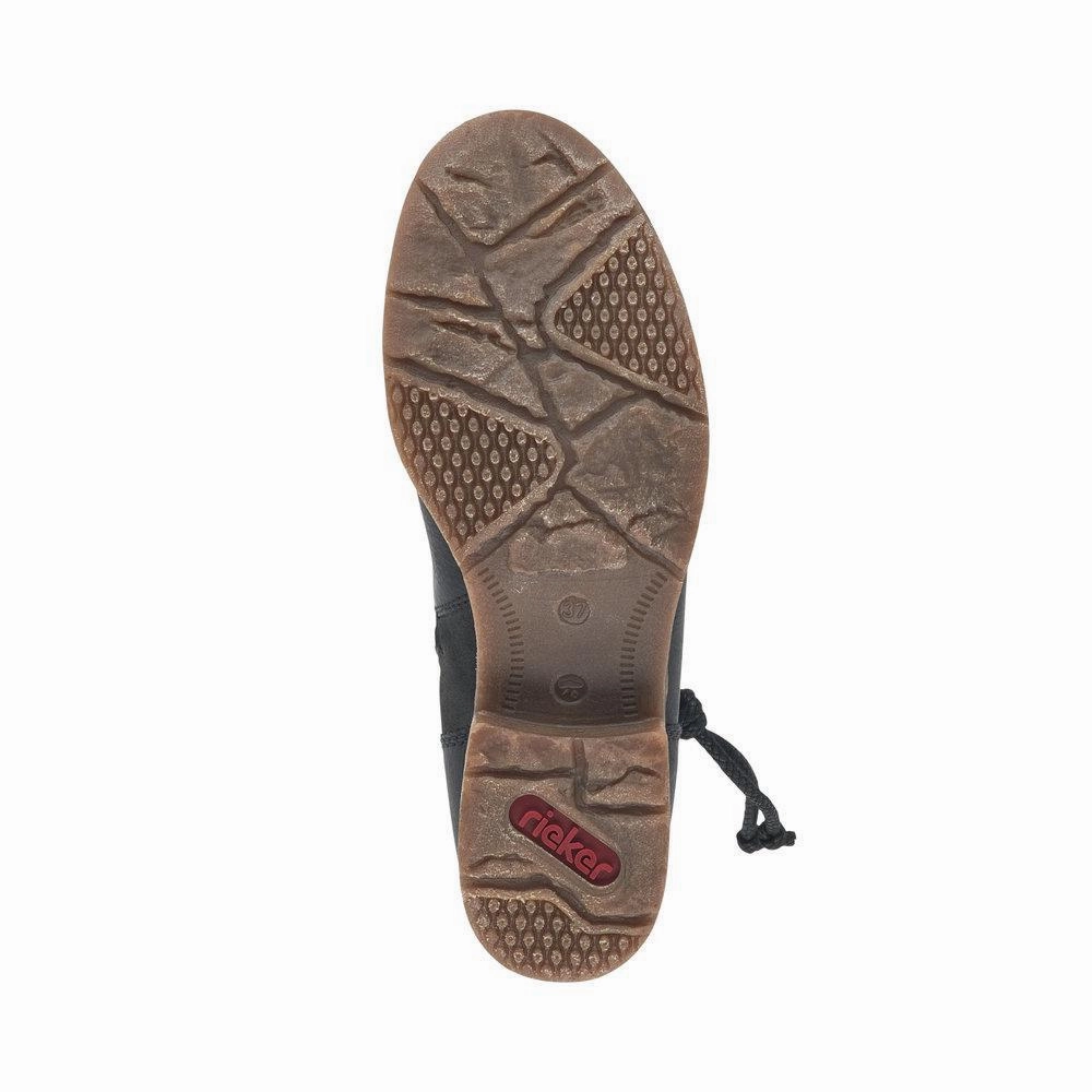 Rieker Women's 79688-00 Waterproof Black Leather Insulated River Crossing Multi-Purpose Comfort