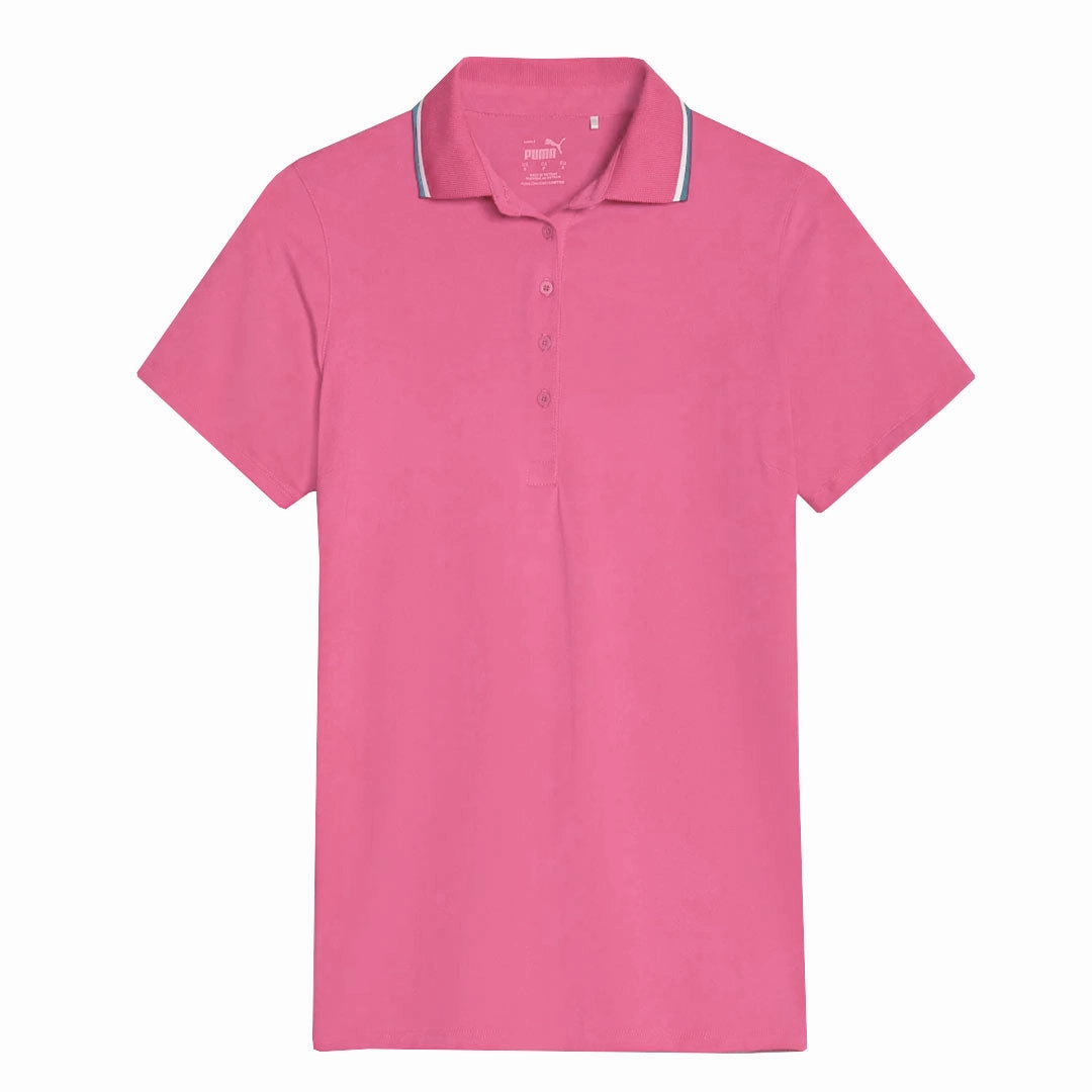 Stylish Comfort Polarized Sun Protection Puma - Women's Cloudspun Tipped Short Sleeve Polo (622155 02)