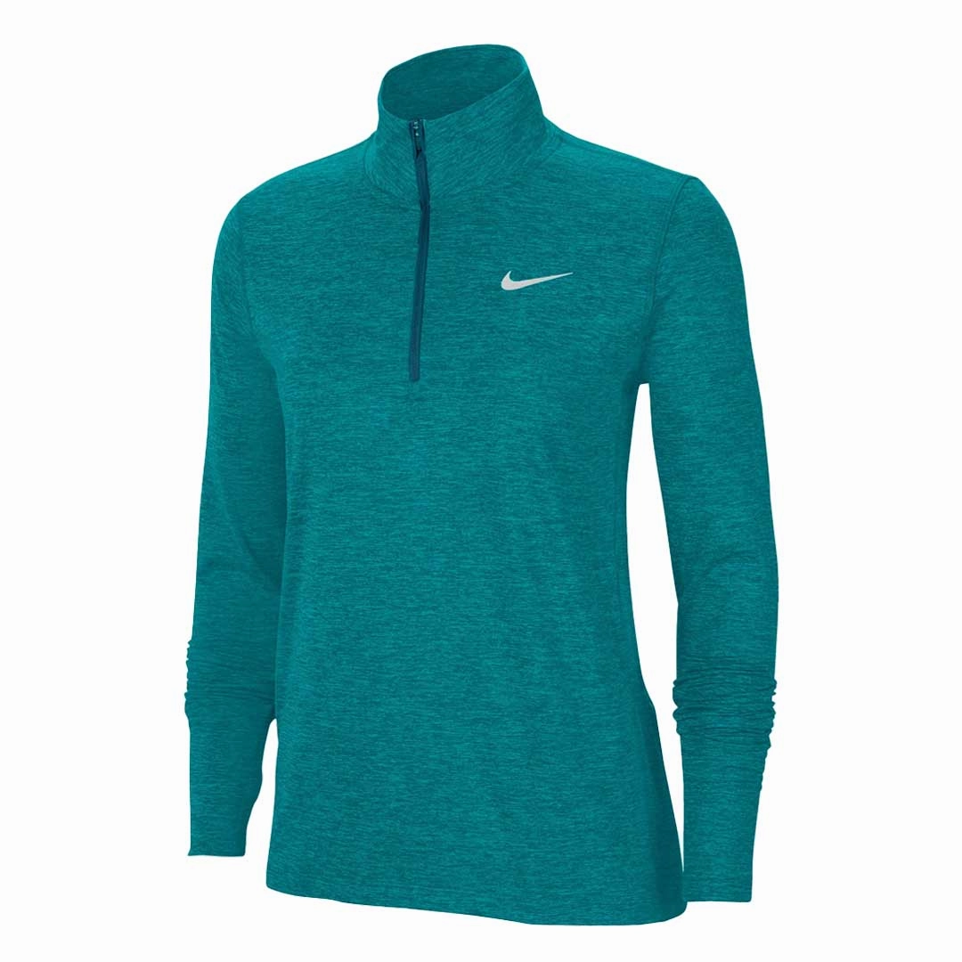 Buttery Soft Handfeel Nike - Women's Element 1/2 Zip Running Top (CU3220 460)