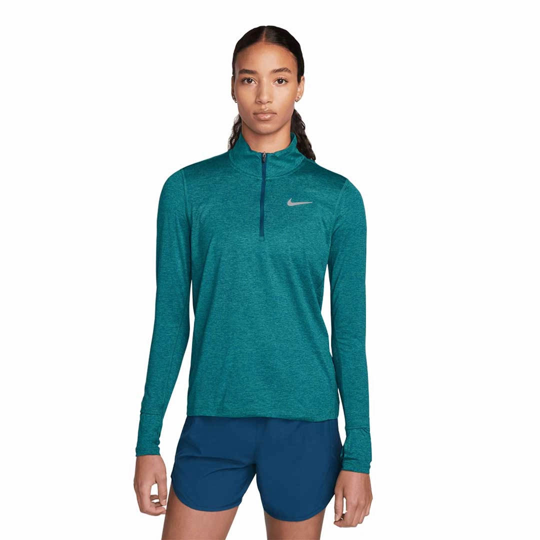 Nike - Women's Element 1/2 Zip Running Top (CU3220 460) Wind Chill Protection