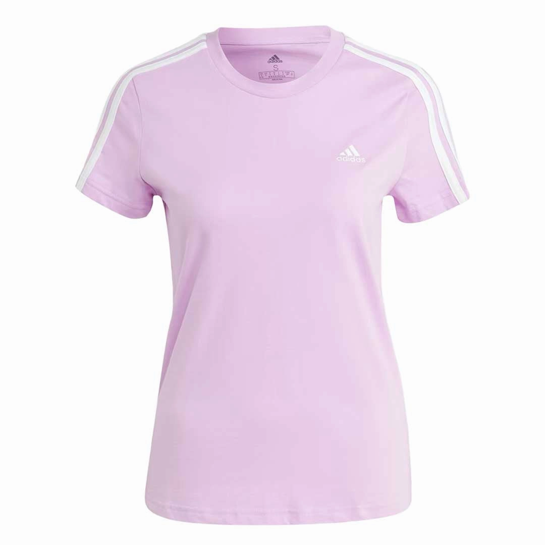 adidas - Women's Essentials Slim 3-Stripes T-Shirt (IM2795) ElasticWaistband