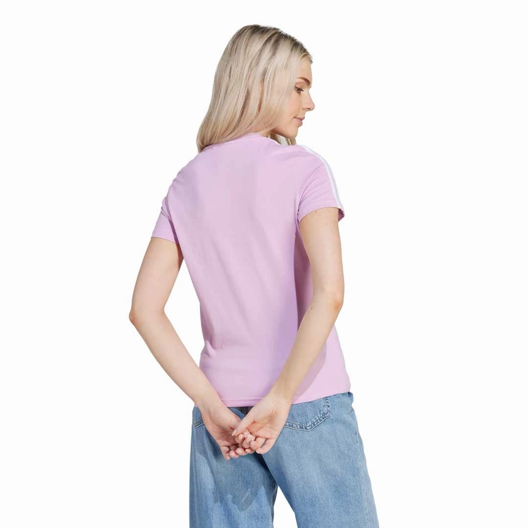 Autumn Wear adidas - Women's Essentials Slim 3-Stripes T-Shirt (IM2795)