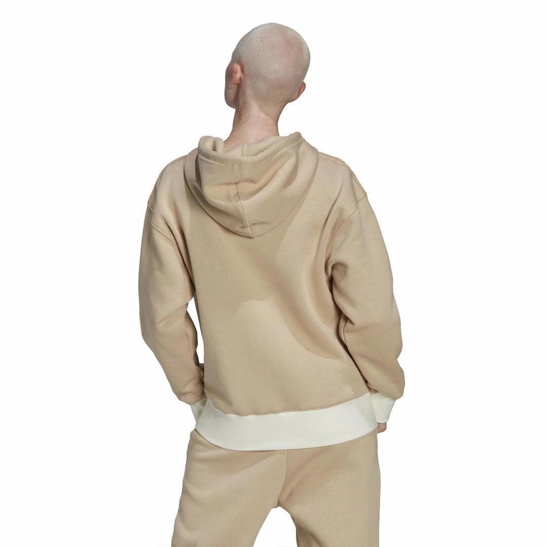 adidas - Women's Trefoil Graphic Embroidery Hoodie (HM1637) Ergonomic Drape Sustainable Material