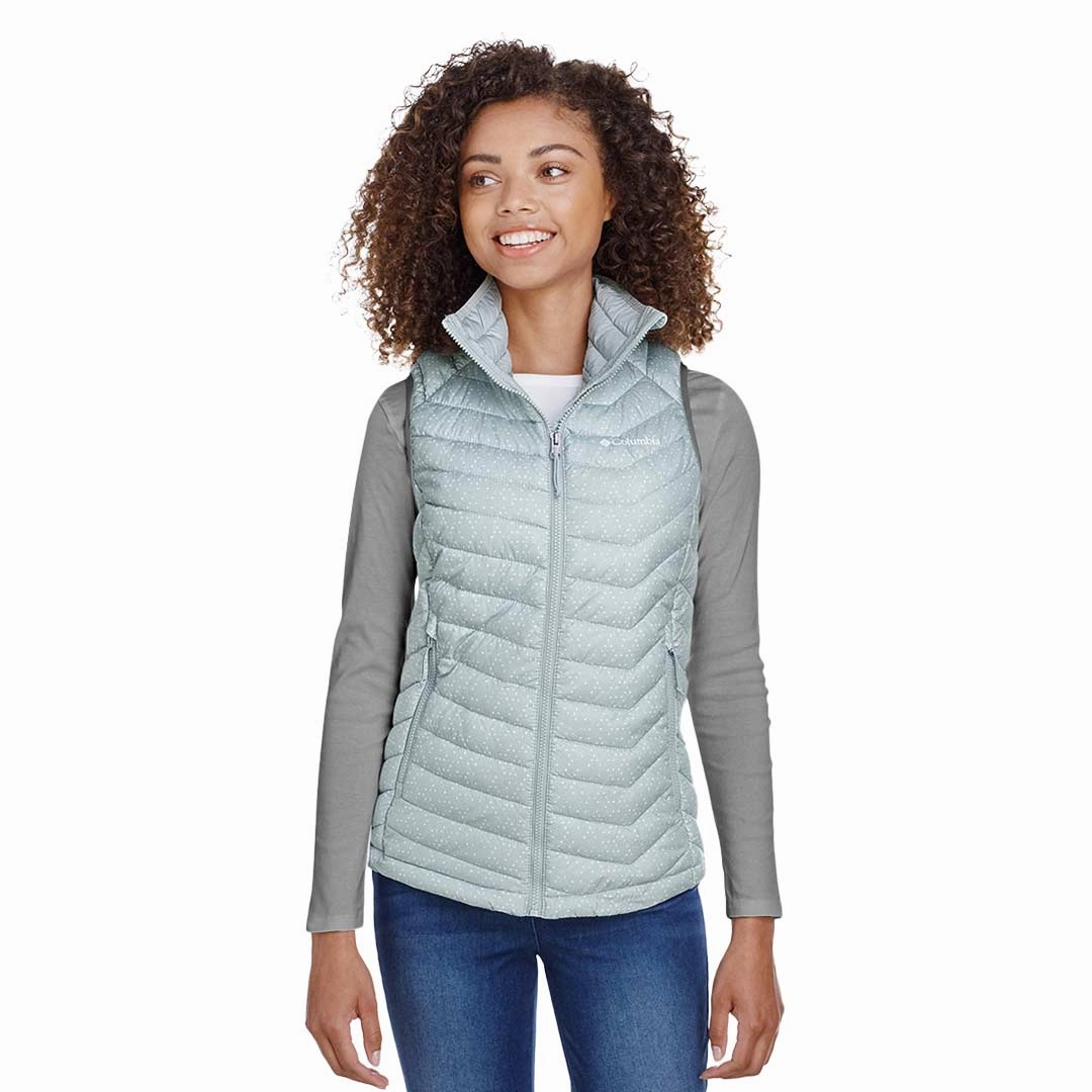 Travel Ready Look Breathable Lining Design Columbia - Women's Powder Lite Vest (1757411 031)