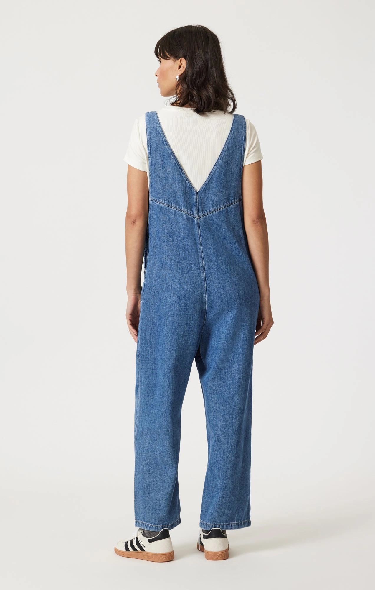 MYRA ROMPER IN MID BLUE WELL BLUE Spring Mood Elegant City Walk All Day Use