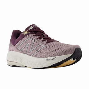 Asphalt Snowy running New Balance Women's Fresh Foam 860v14 Plum