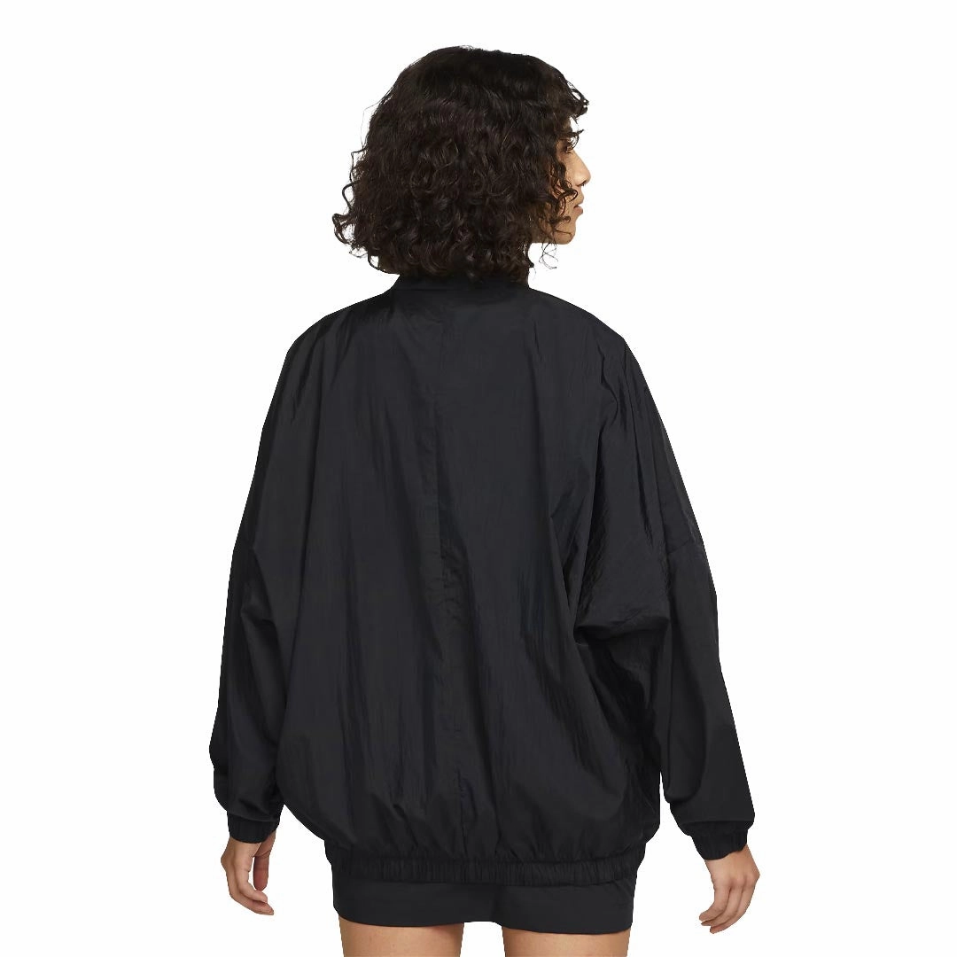 Nike - Women's NSW Essential Woven Jacket (DX5864 010) Insulated Warmth