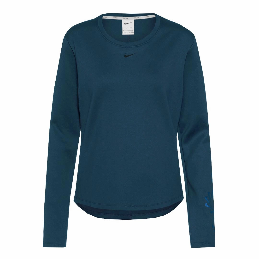 Nike - Women's Therma-Fit One Graphic Long Sleeve Top (DQ6178 460) Functional Layer Piece