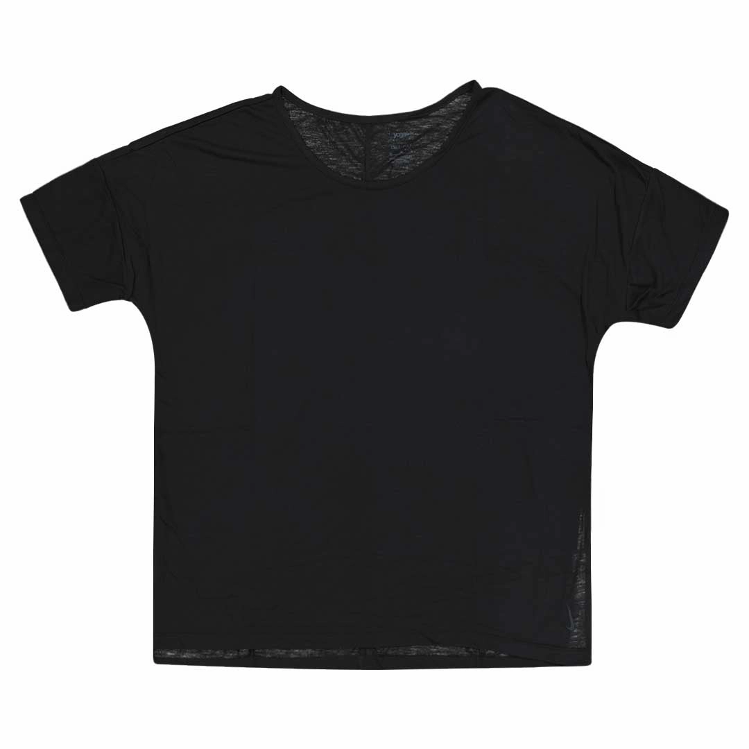 Double stitching Nike - Women's Yoga Top (DN4760 010)