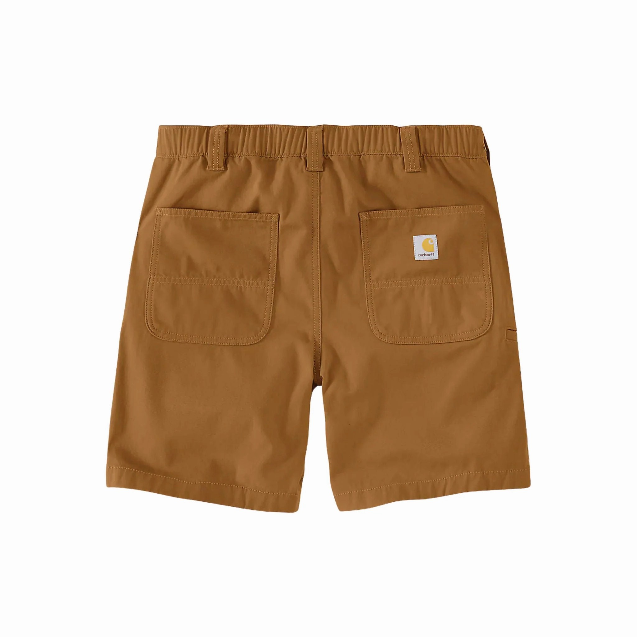 Carhartt Men's Rugged Flex Relaxed Fit Canvas Work Short - Carhartt Brown rhinestone accents Non Irritating Seams