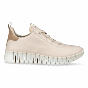 Hydrophobic coating Ecco Women's Gruuv Limestone/Powder Leather