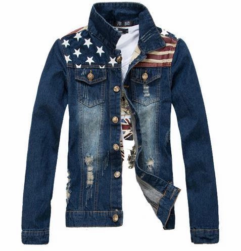 BondedSeams West Louis? National Flag Denim Jacket