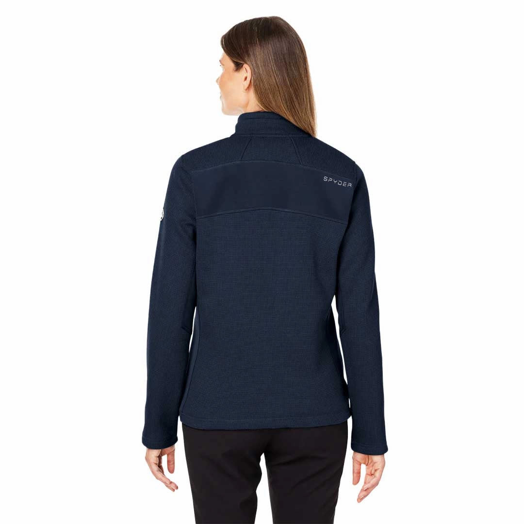 Spyder - Women's Constant Canyon Full Zip Sweater (S17937 FR) StretchableMaterial Casual Outdoor Look