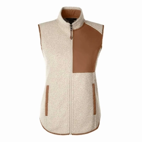 Versatile Layering Weight North End - Women's Aura Sweater Fleece Vest (NE714W TU)