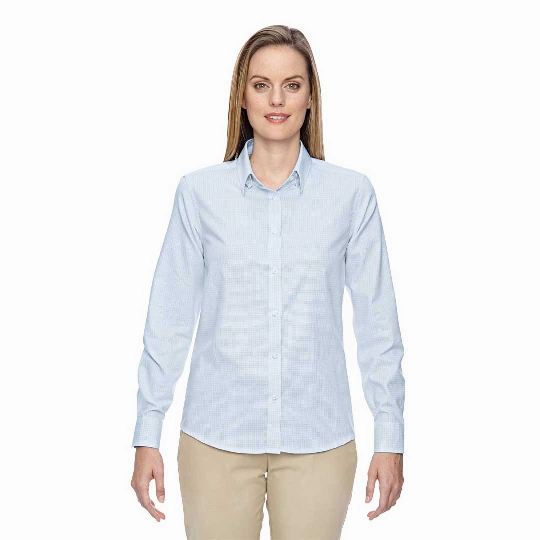 North End - Women's Wrinkle Resistant Cotton Blend Shirt (77043 708) Chill Proof Style
