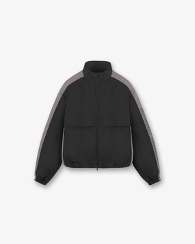 Nylon Track Jacket - Black Mid Season Wear