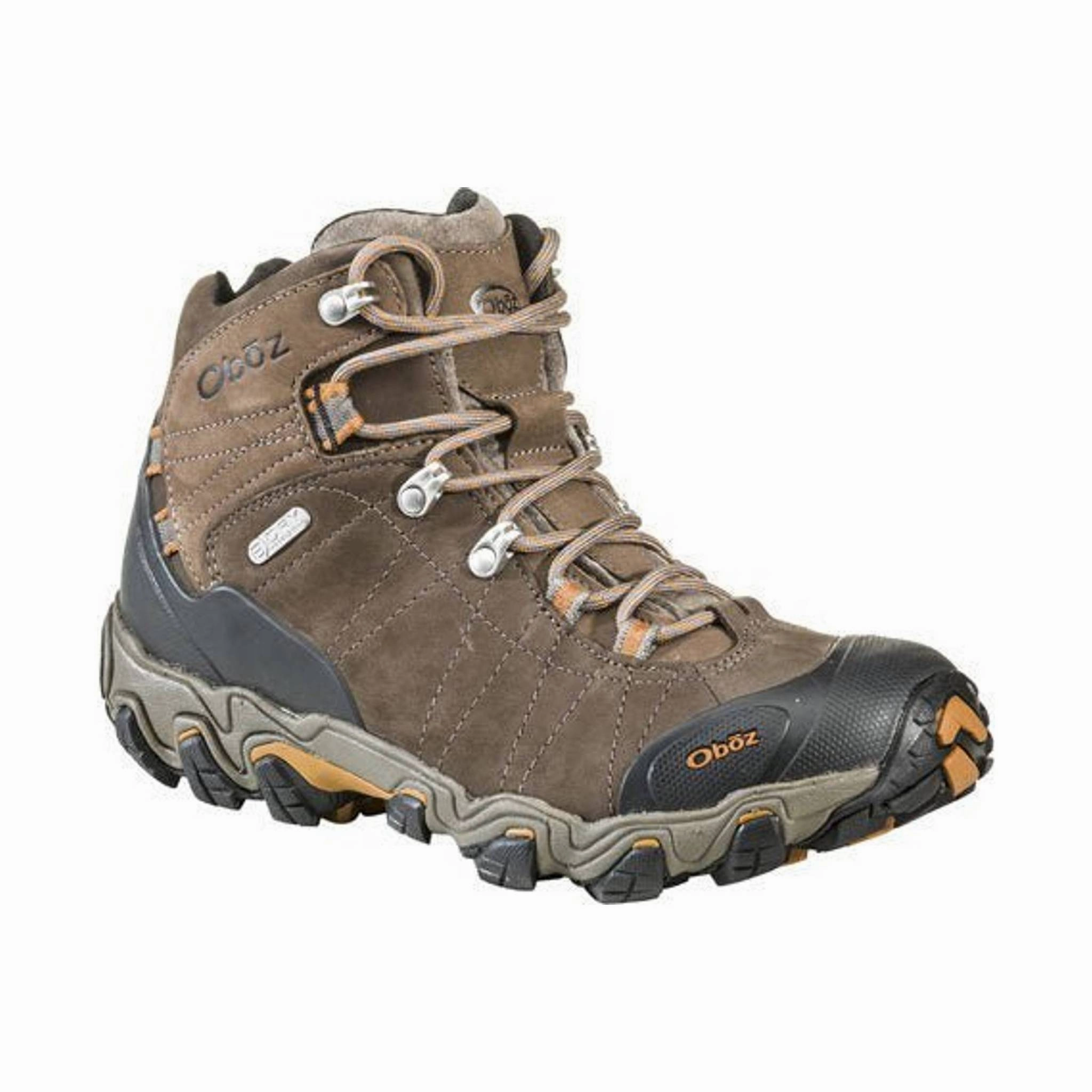 Comfort Lining Trail Exploration Oboz Men's Bridger Mid Waterproof Hiking Boot - Sudan
