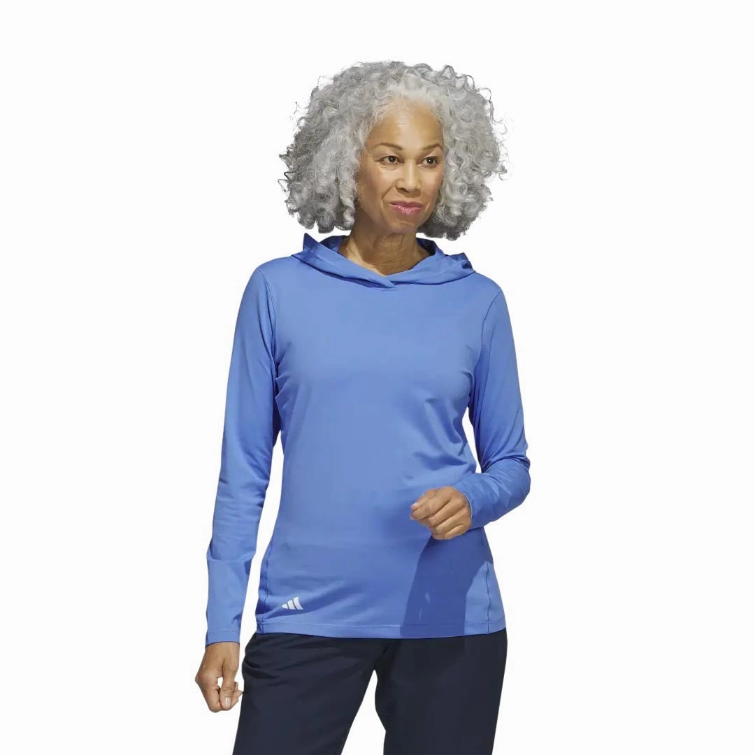 Touchscreen Compatible Cuffs Classic Zip Up adidas - Women's Performance Hoodie (HT1227)