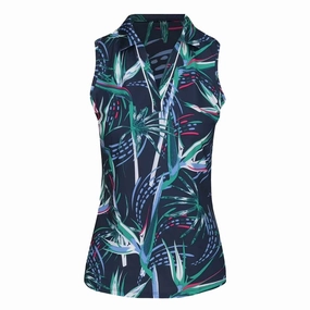All Season Puma - Women's MATTR Paradise Sleeveless Polo (625891 02)
