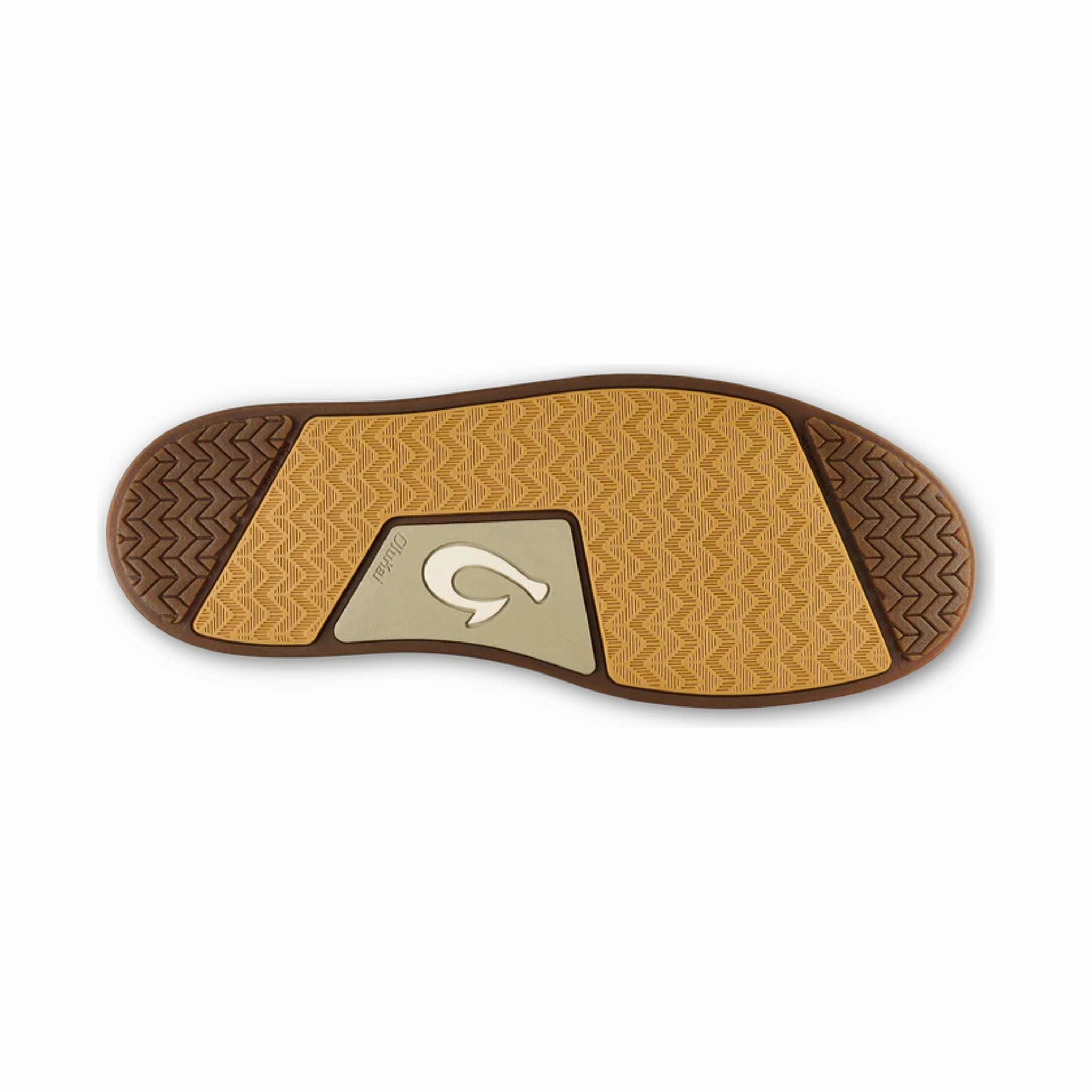 Olukai Men's Papaku'Ili Nubuck Leather Boots - Mustang Seamless Comfort Morning Walk Slip Resistant Rough Trail Hiker