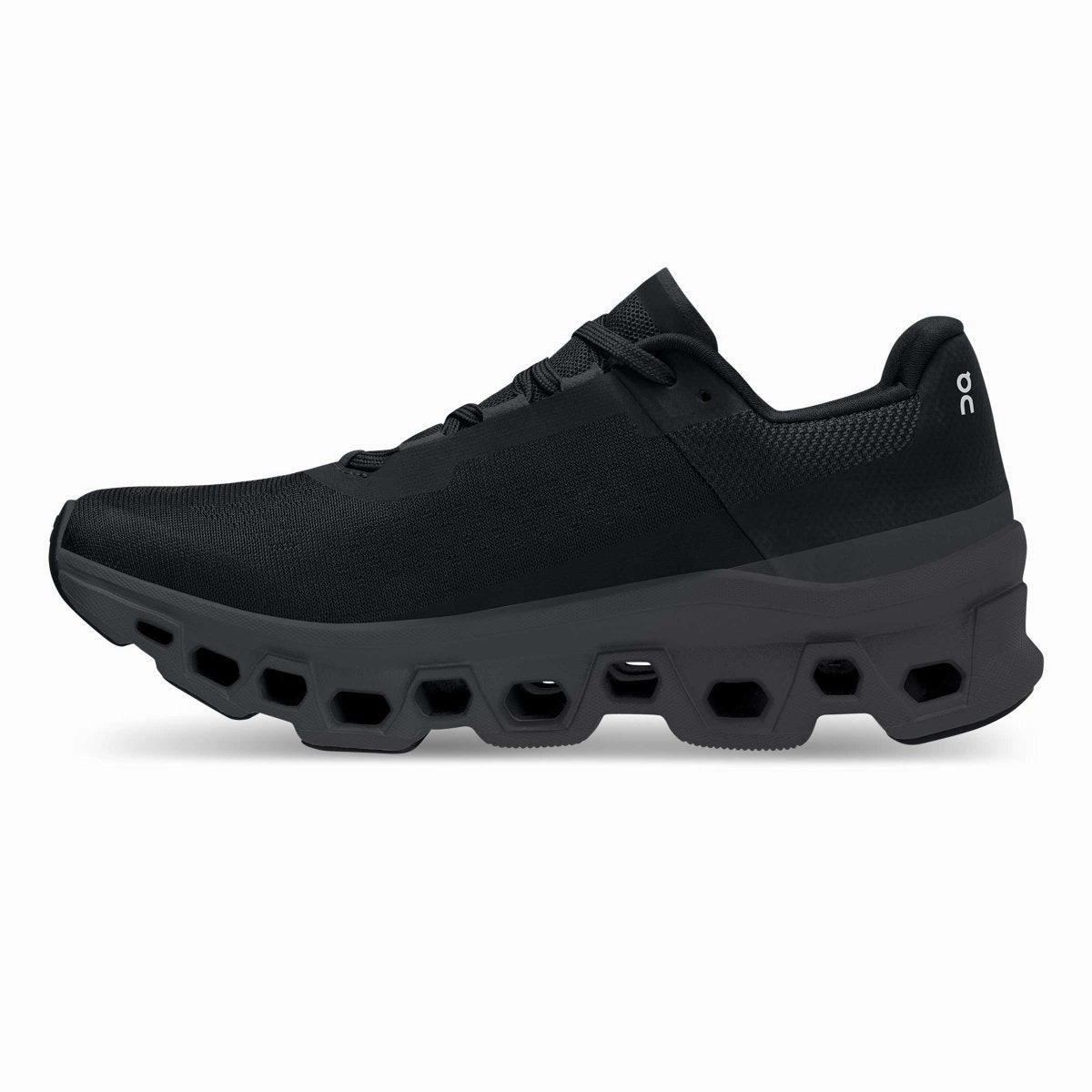 On Running Women's Cloudmonster Black/Magnet Dynamic flex