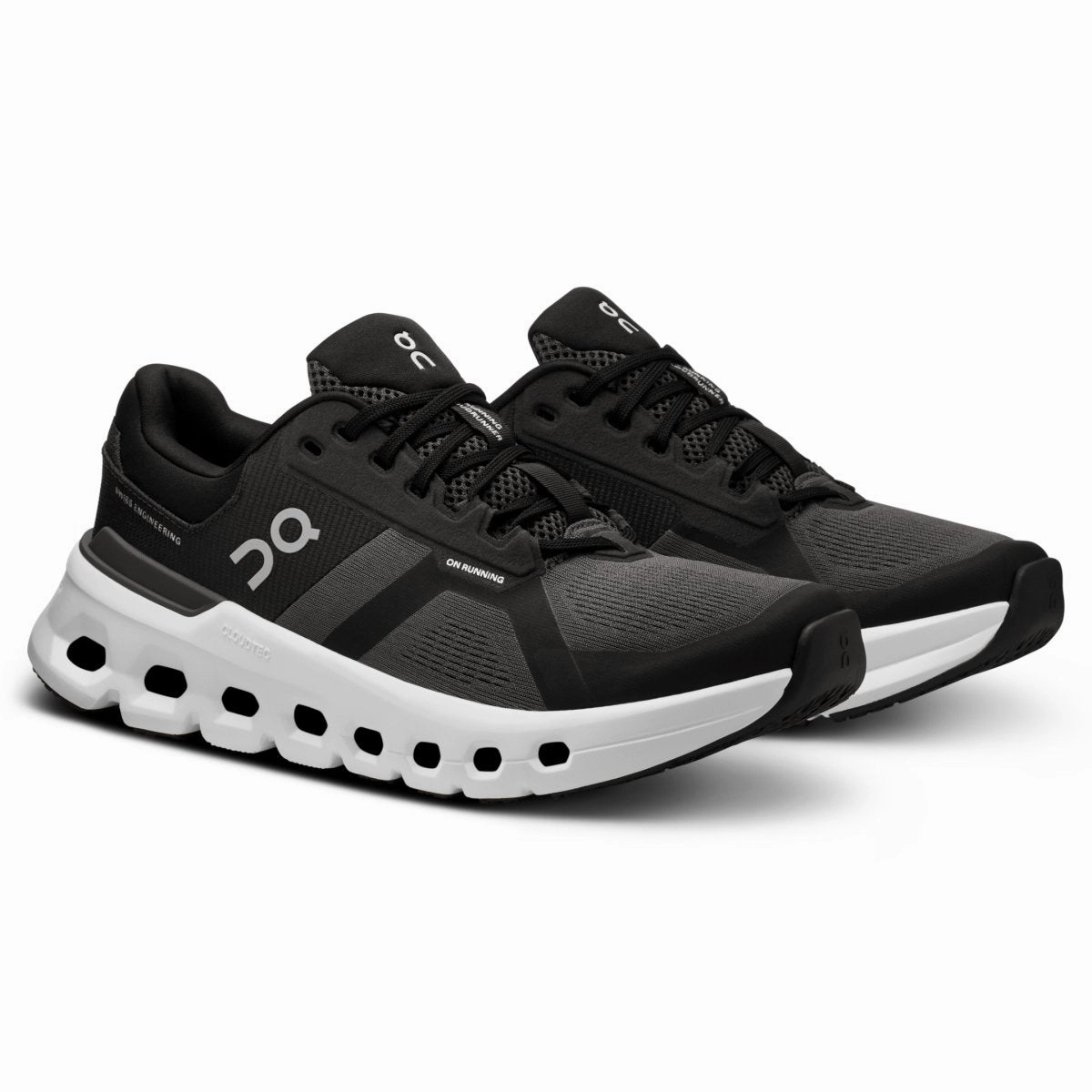 Quick Motion Anatomical Toe Box On Running Women's Cloudrunner 2 Eclipse/Black