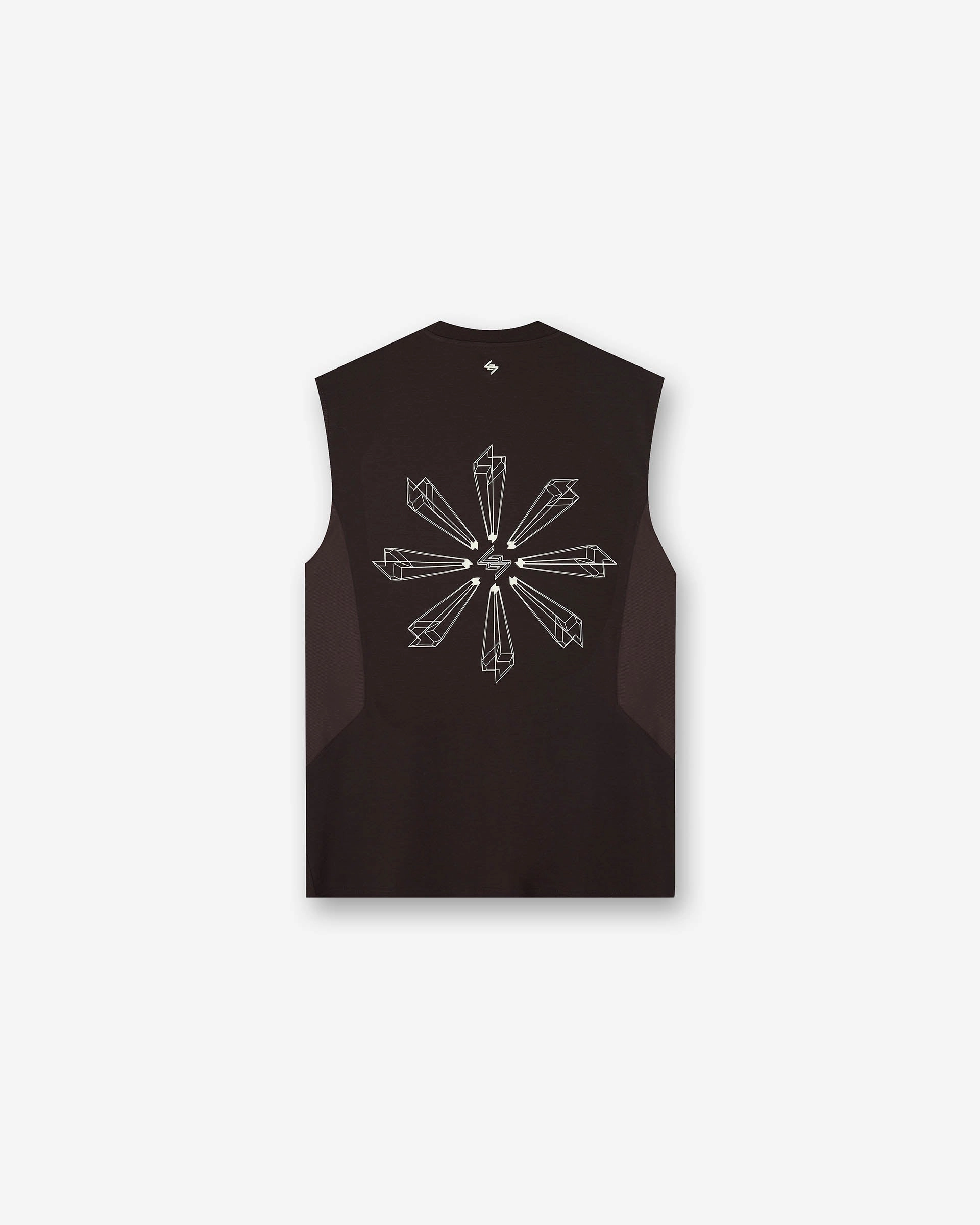 247 Uprising Oversized Tank - Chocolate Heather Texture Finish Personalized