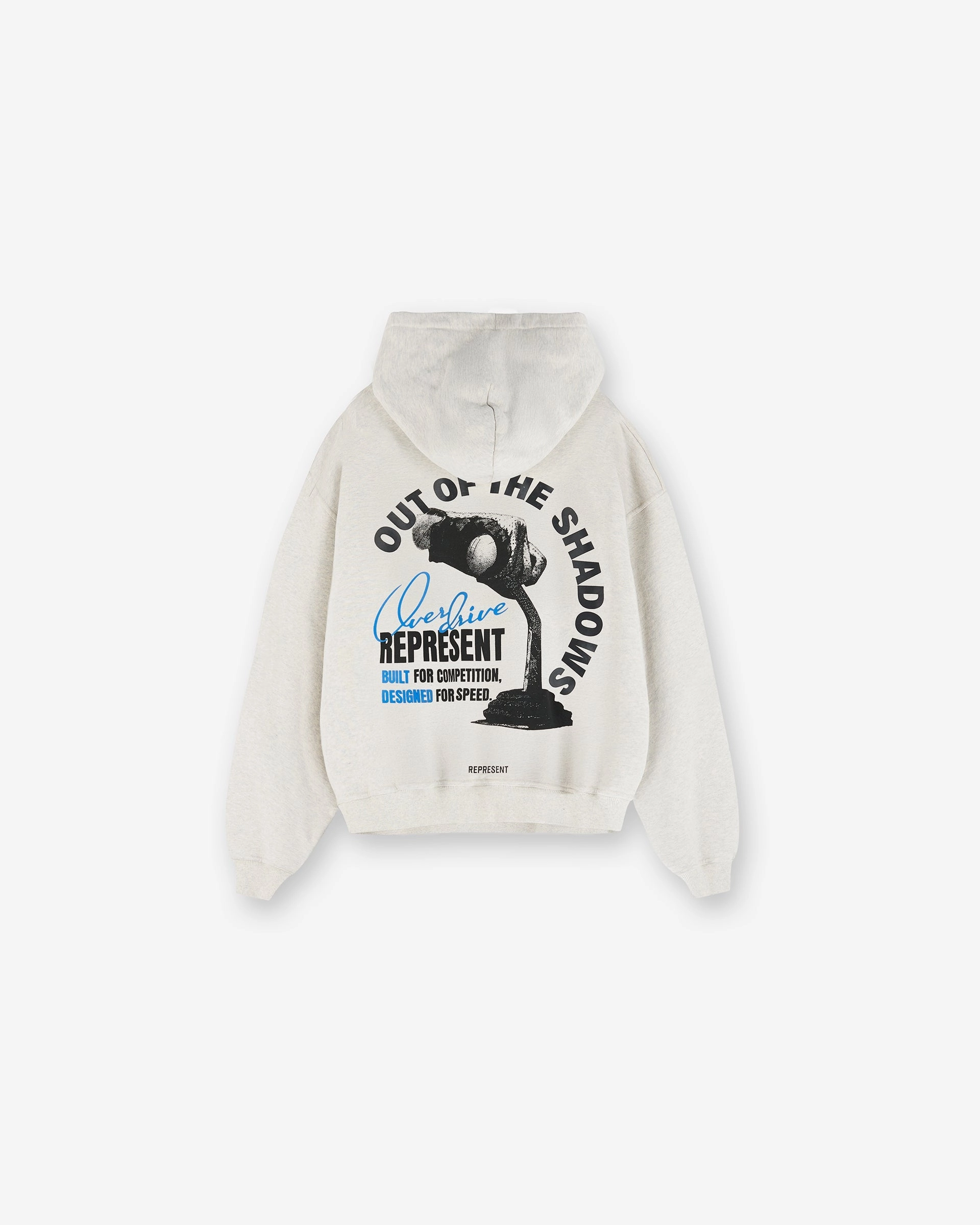 Out Of The Shadows Hoodie - Cream Marl microfiber Active Layers