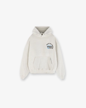 Easy Layering Gym Wear Out Of The Shadows Hoodie - Cream Marl