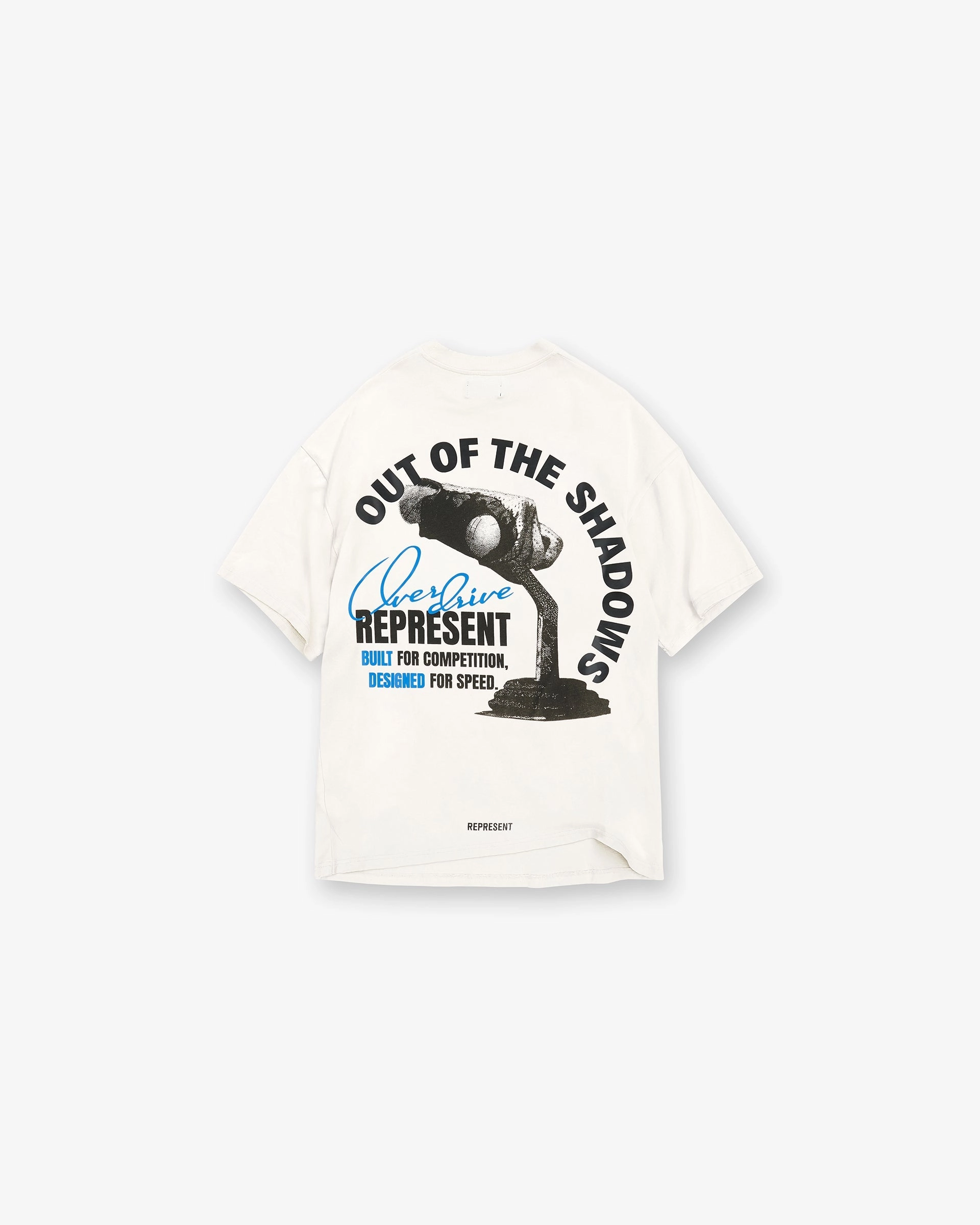 Out Of The Shadows T-Shirt - Flat White Sporty Comfort Fit