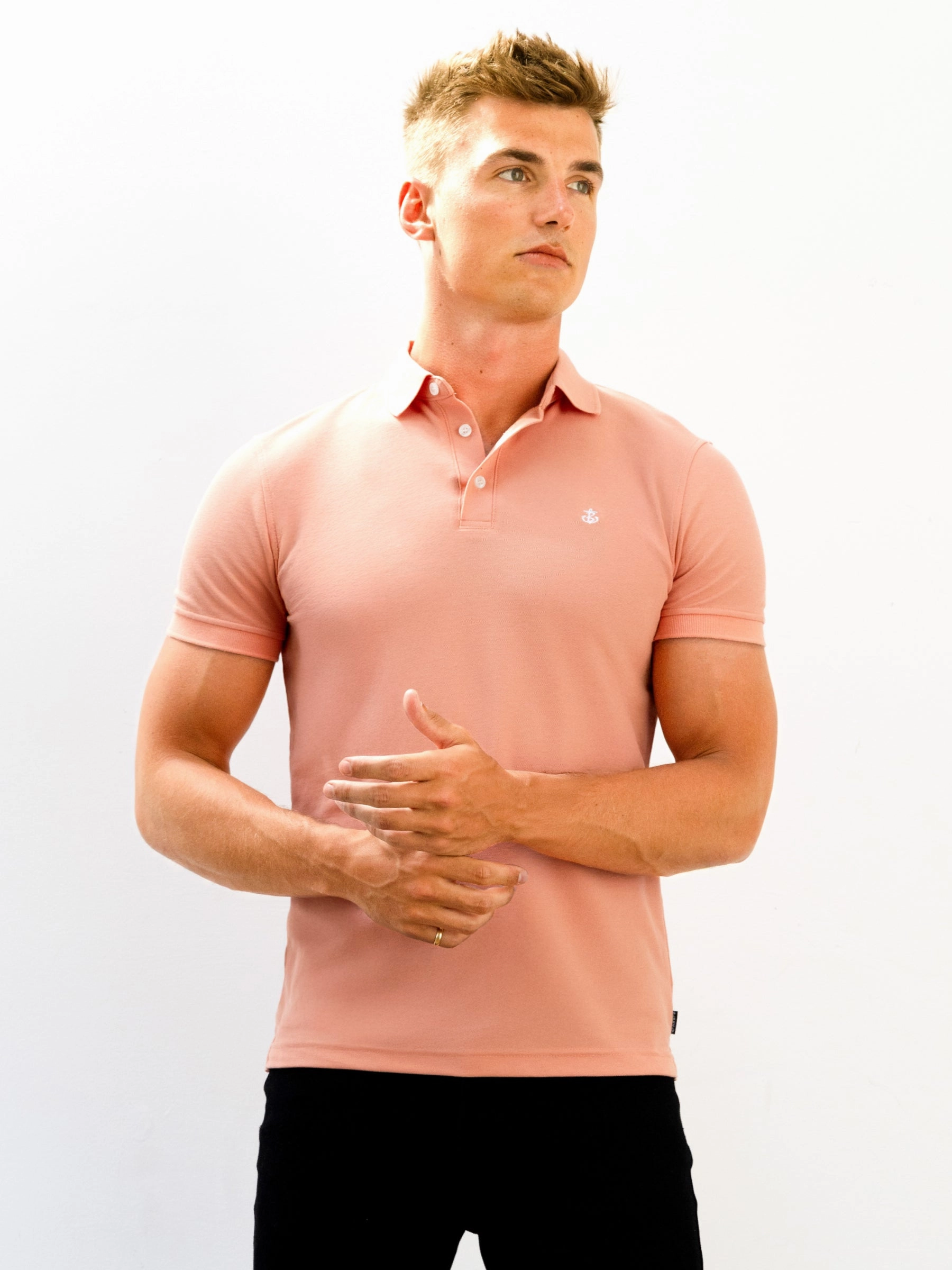 Weekend Vibes Andorra Polo Shirt - Pink