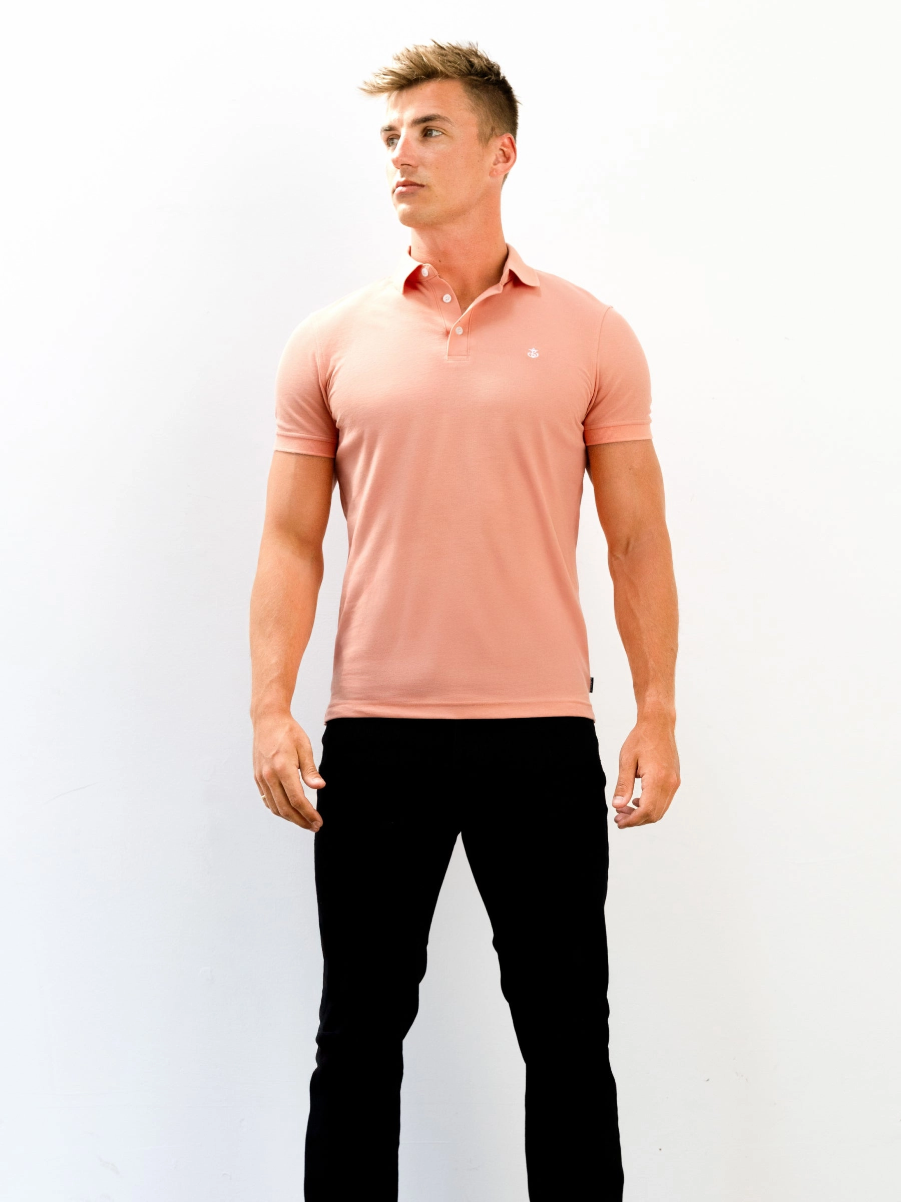 Andorra Polo Shirt - Pink shopping spree Layering Essential