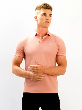 Weekend Vibes Andorra Polo Shirt - Pink