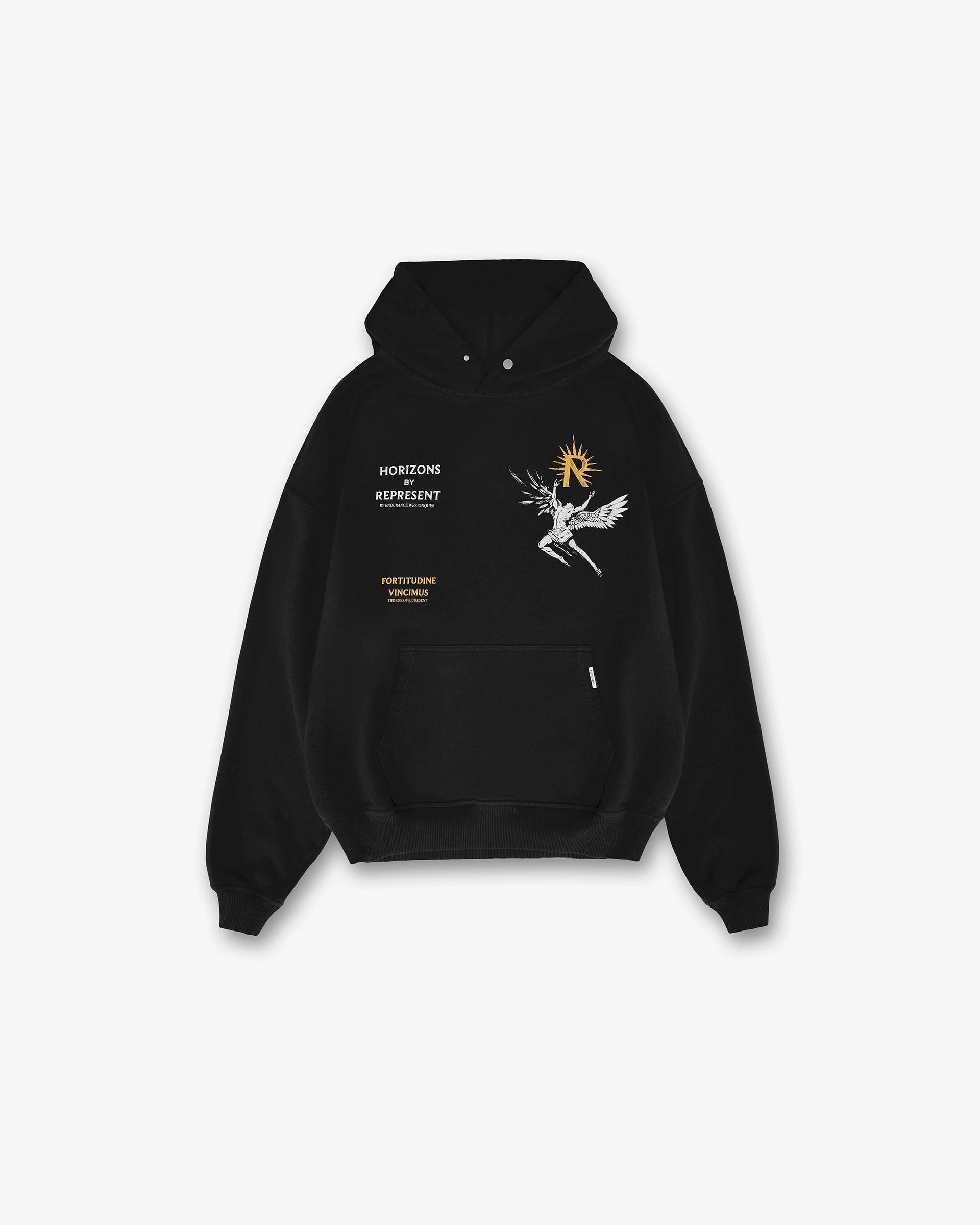 Icarus Hoodie - Jet Black Urban Day