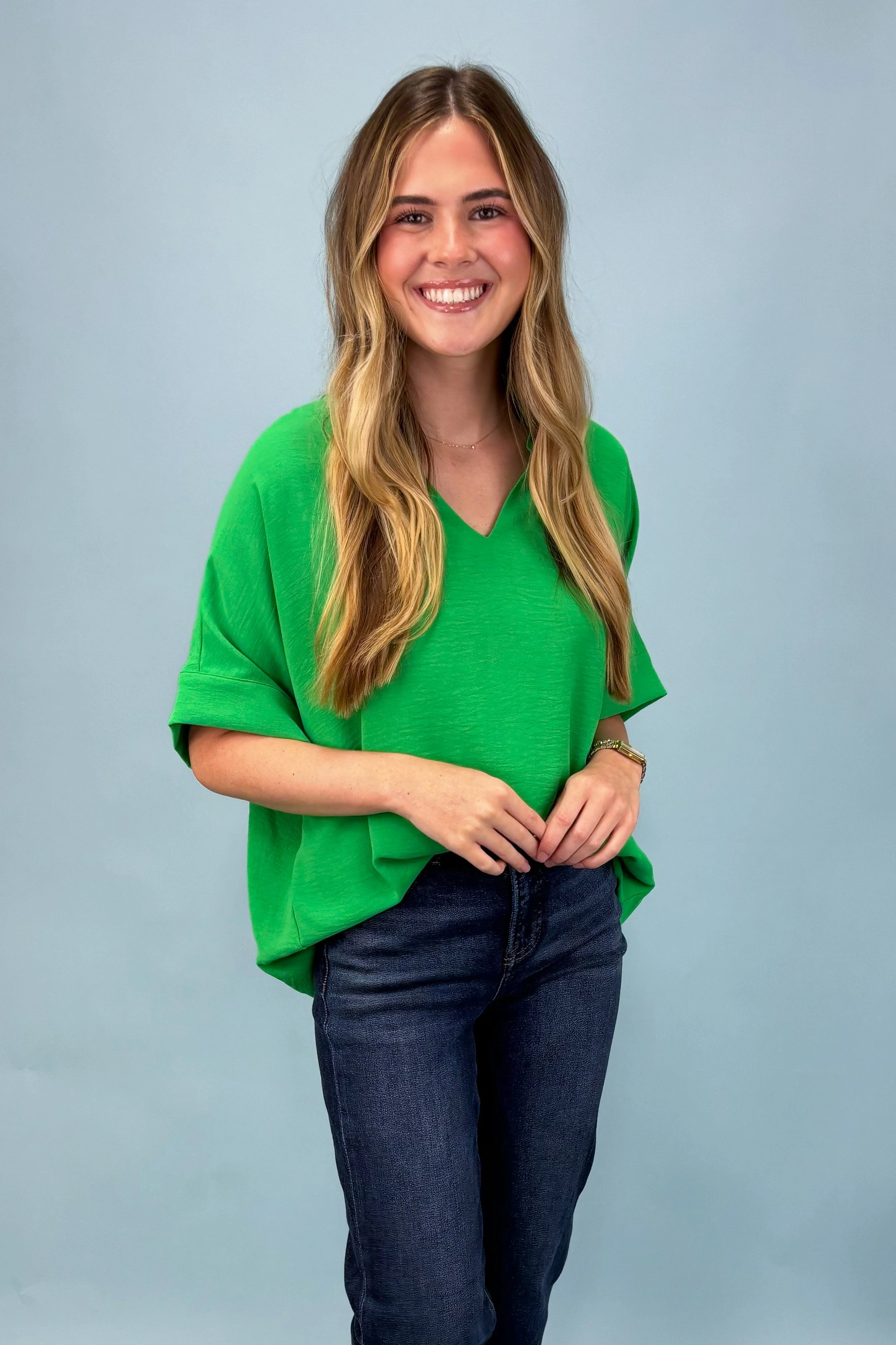 Picnic Day Textured Blouse Hypoallergenic Inner Layer