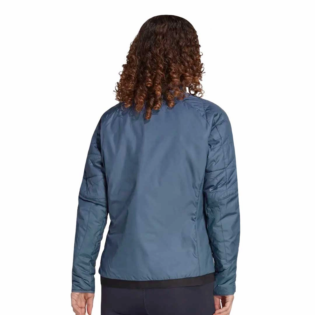 Fray Resistant Edges Foldable Shoulder Straps adidas - Women's Terrex Multi Synthetic Insulated Jacket (HS9730)