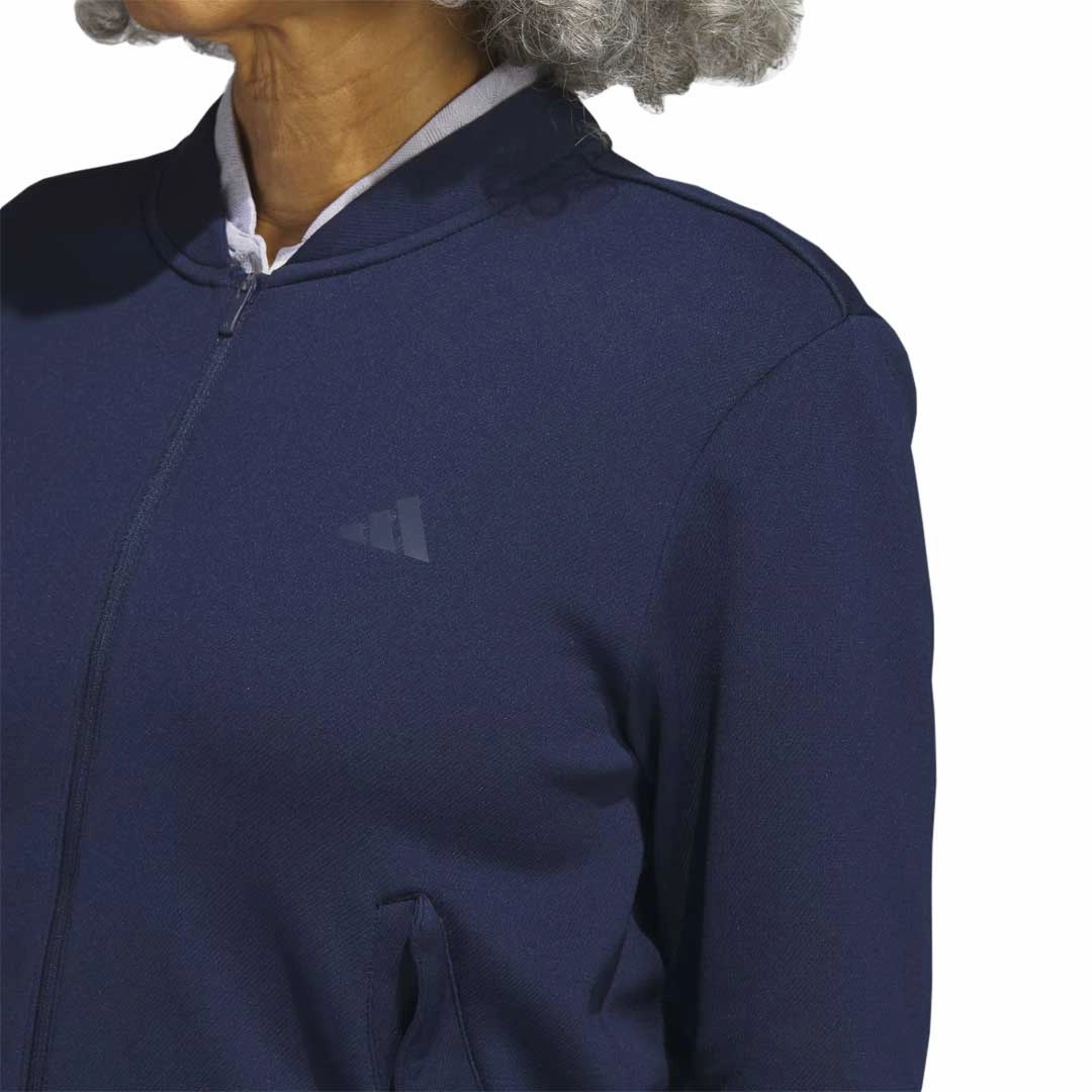 adidas - Women's Golf Bomber Jacket (HS8977) Laser Cut Vents clean design
