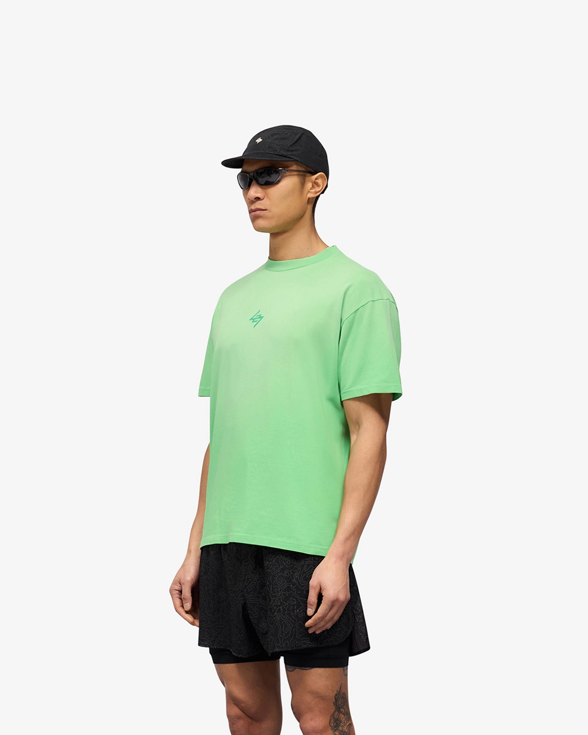 Essential Top 247 Motion Oversized T-Shirt - Speed Green