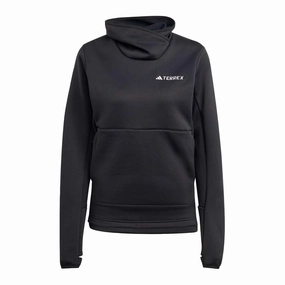 adidas - Women's Terrex Xperior FLC Pullover (IB4168) Convertible Style Wind Resistant Fabric