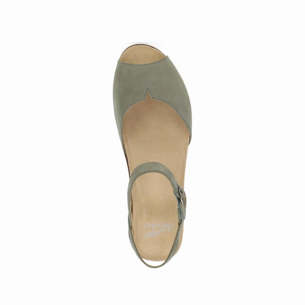 Cushioned Comfort Foot Care Dansko Women's Cass Sage Nubuck