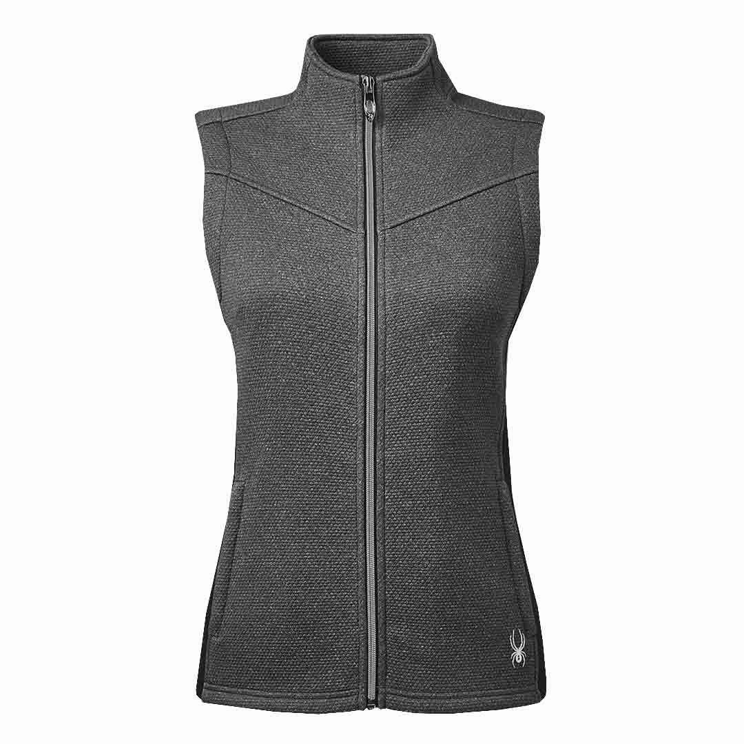 Spyder - Women's Pursuit Vest (S17275 BKH-PR) NonRestrictive Movement Design Thermoplastic Elastomer Trim