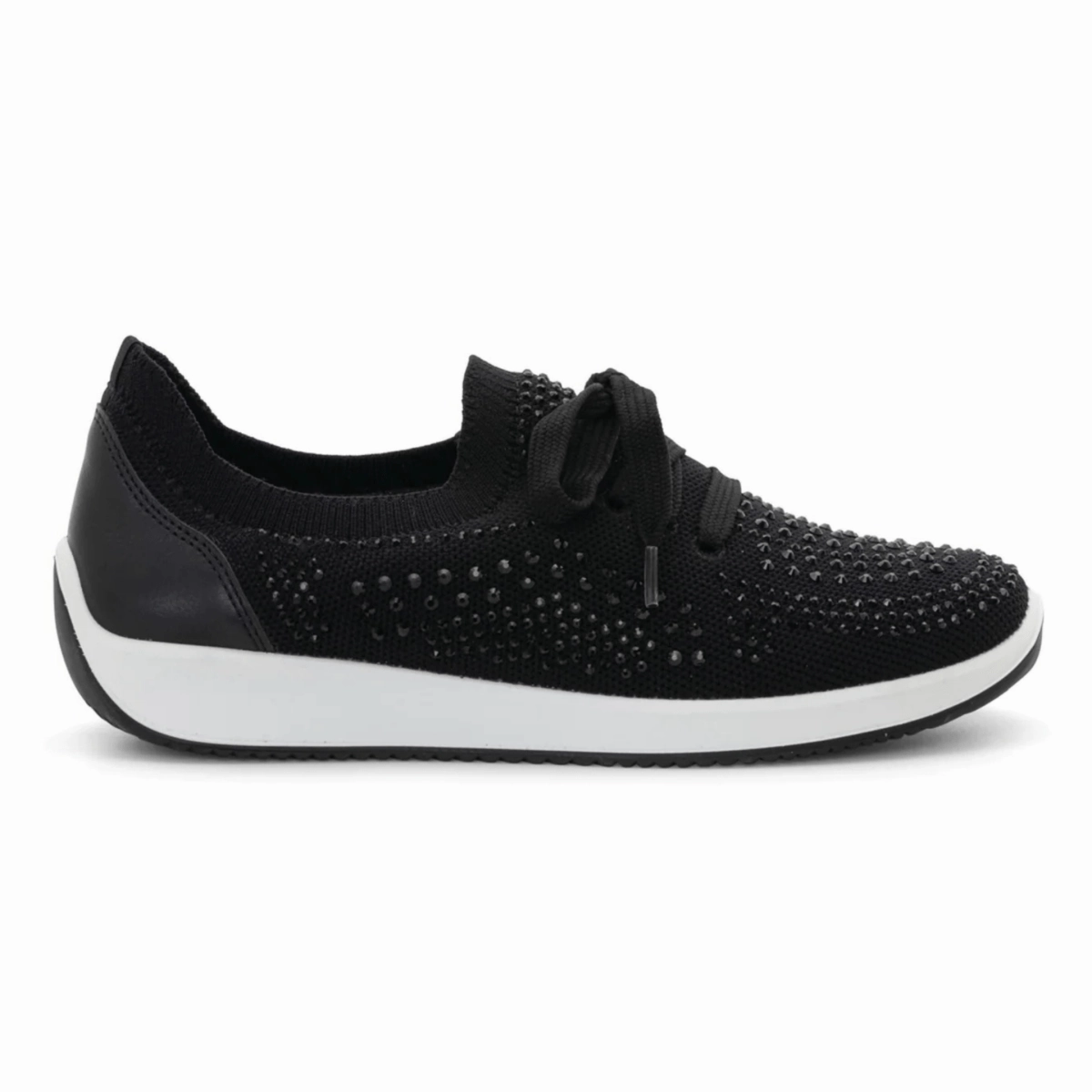 Lateral Stability Hyper Breathable Knit Ara Women's Lisbon Lace Black