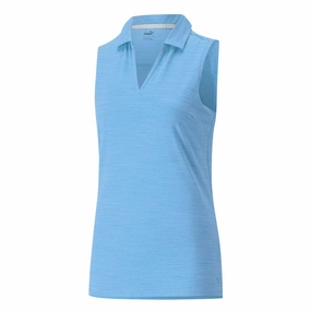 QuickDry Fabric Puma - Women's Cloudspun Coast Sleeveless Polo (532992 21)
