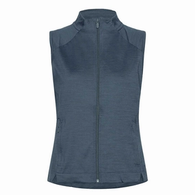 Puma - Women's CLOUDSPUN Heather Full Zip Golf Vest (537503 03) Comfort Flex Fit Elastic Cuff Adjustment