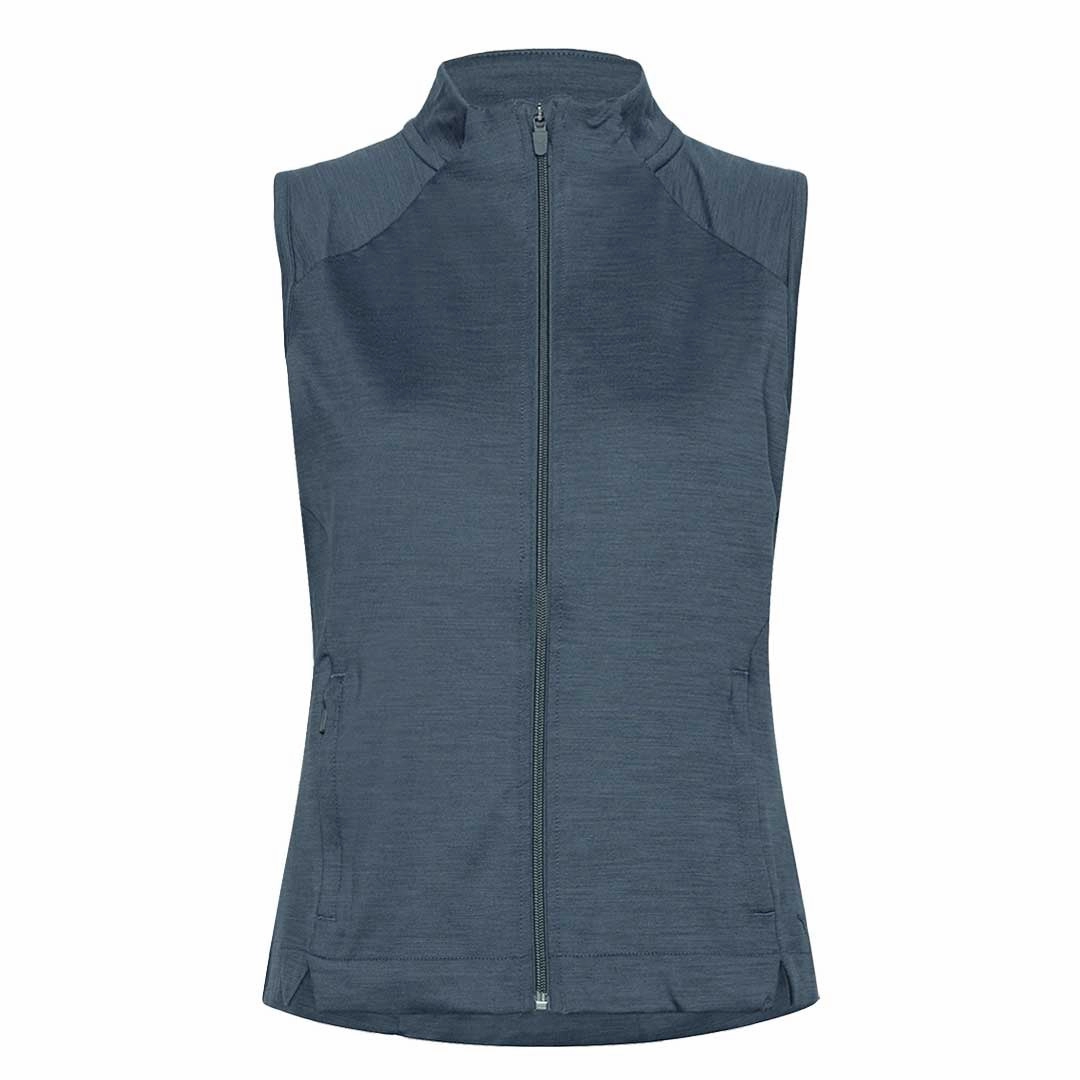 Puma - Women's CLOUDSPUN Heather Full Zip Golf Vest (537503 03) Comfort Flex Fit Elastic Cuff Adjustment