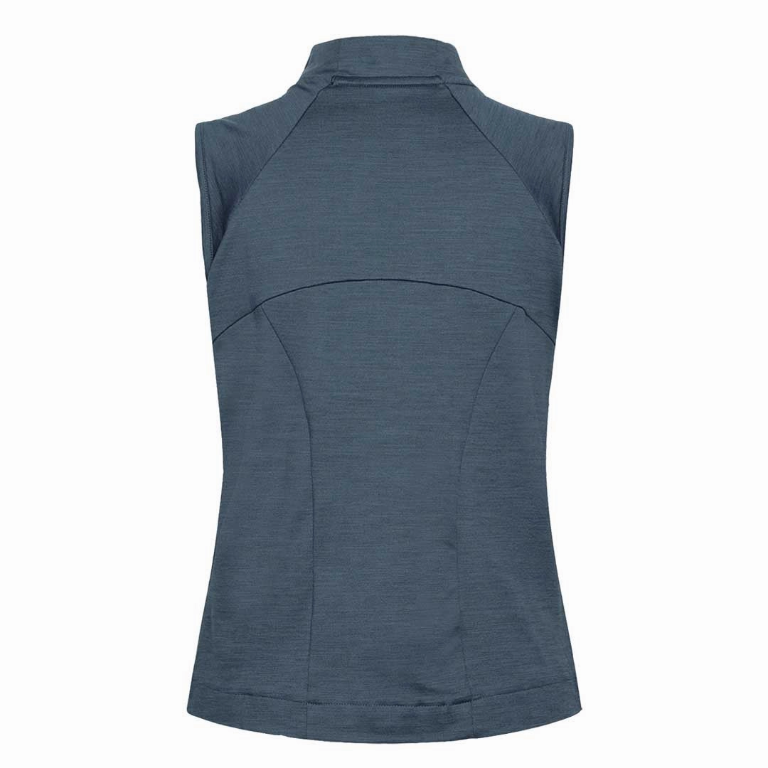 Puma - Women's CLOUDSPUN Heather Full Zip Golf Vest (537503 03) Bonded Fabric