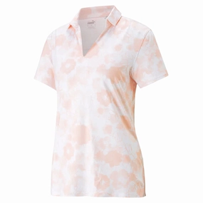 LowProfile Design StretchableMaterial Puma - Women's Cloudspun Lillypad Polo (537492 01)